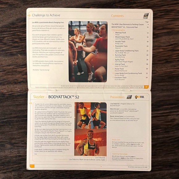 Les Mills BODYATTACK 52 CD, DVD, & Choreography Booklet - Picture 3 of 3
